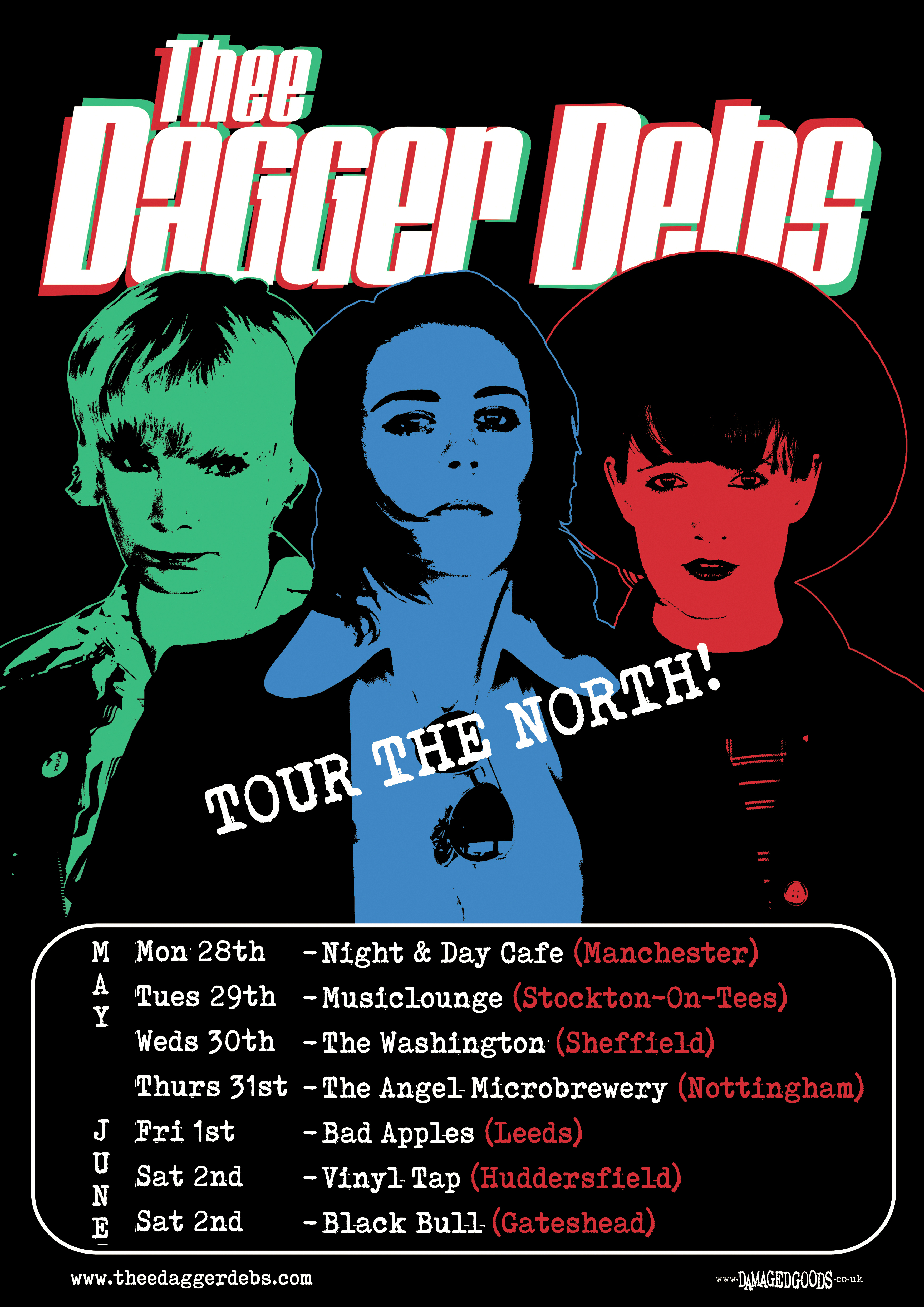 Tour the north poster